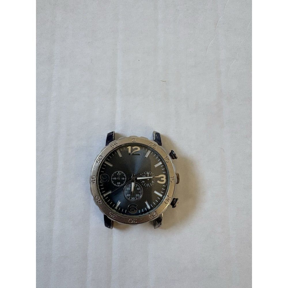 FMD FMDGF009 No Band Blue Quartz Analog Men's‎ Watch For Parts